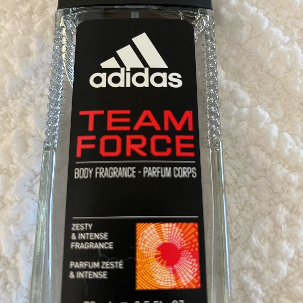 Adidas Team Force Body Fragrance New